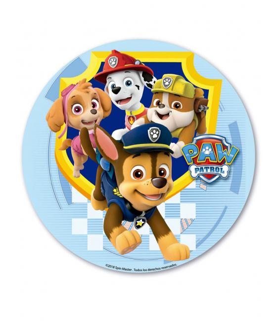 Disque en sucre Pat Patrouille