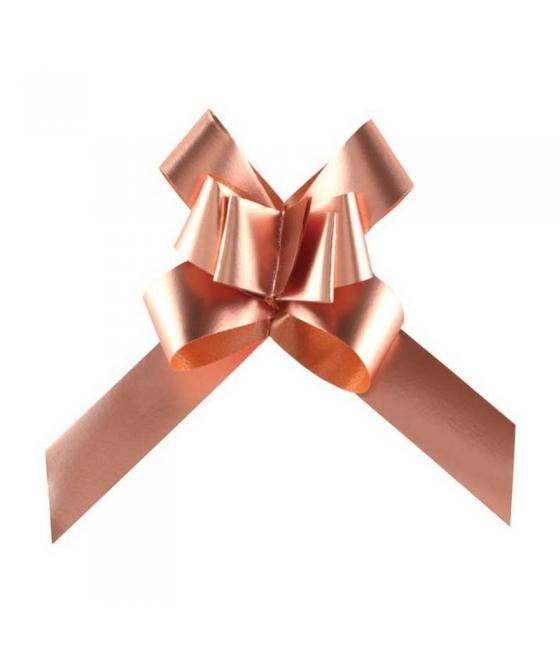 Nœud a tirer forme papillon (x2) Rose Gold