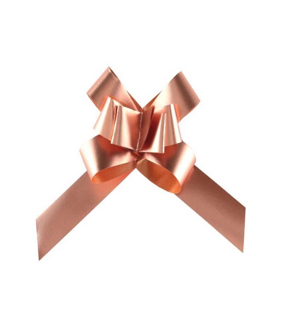 Nœud a tirer forme papillon (x2) Rose Gold