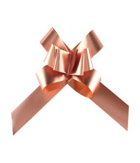 Nœud a tirer forme papillon (x2) Rose Gold