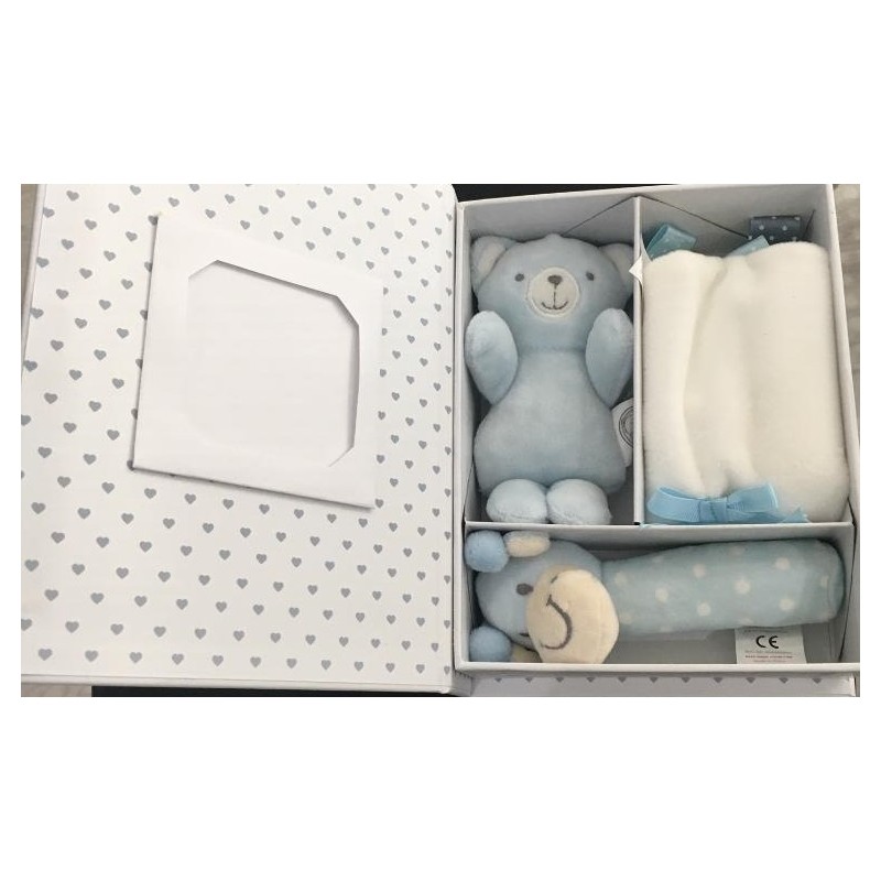 Doudou boîte cadeau garçon