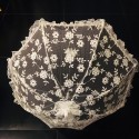 Ombrelle en dentelle blanche 
