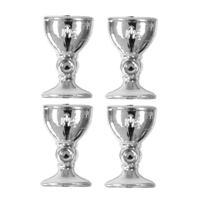 Motif calice argenté ( x10 )
