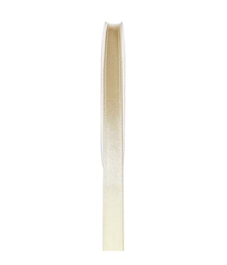 Ruban satin Ivoire