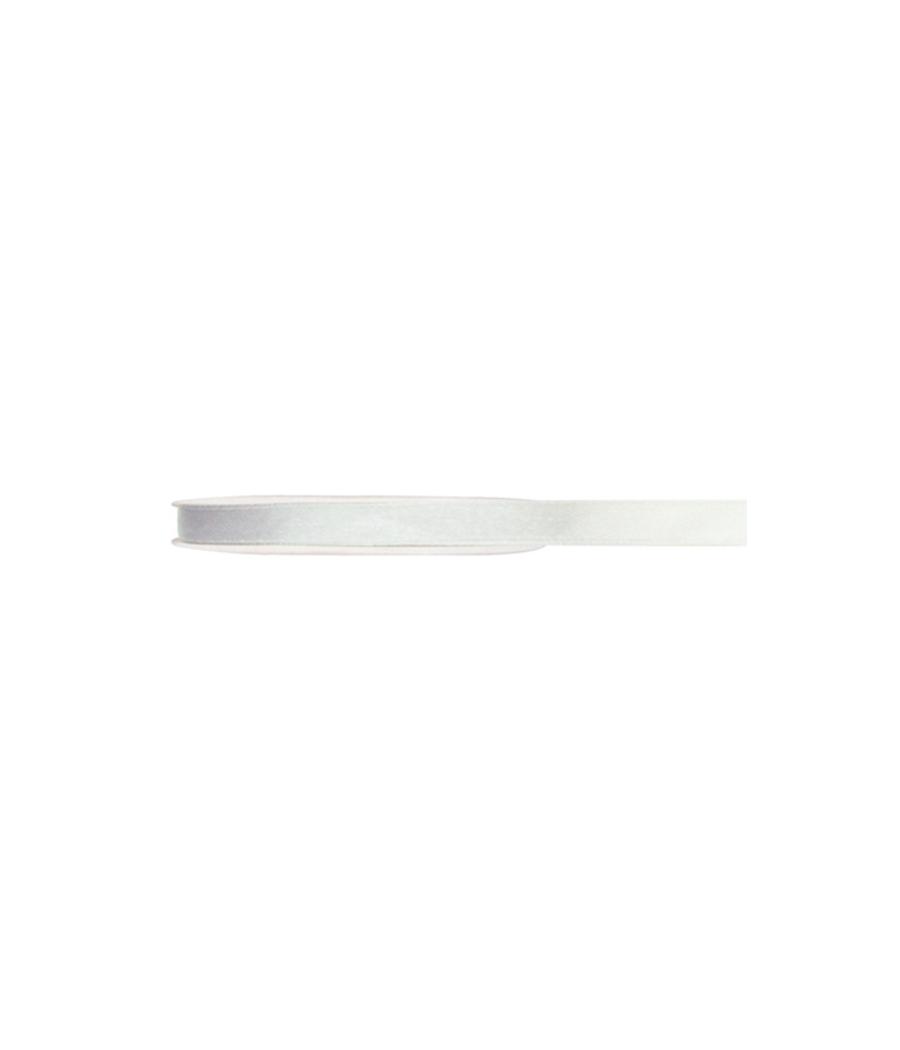 Ruban satin blanc