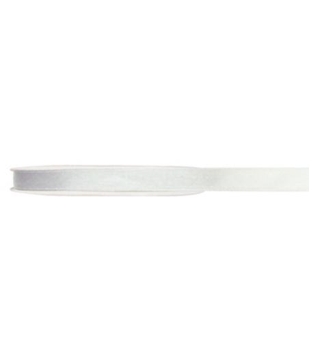 Ruban satin blanc