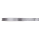 Ruban satin gris