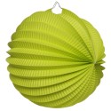 Boule décoration accordéon vert