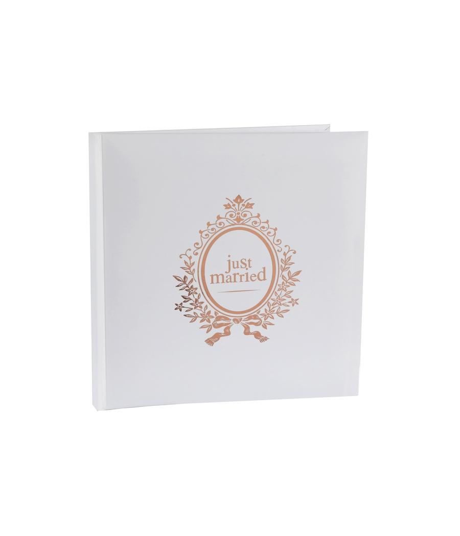 Livre d'or Just married Rose gold