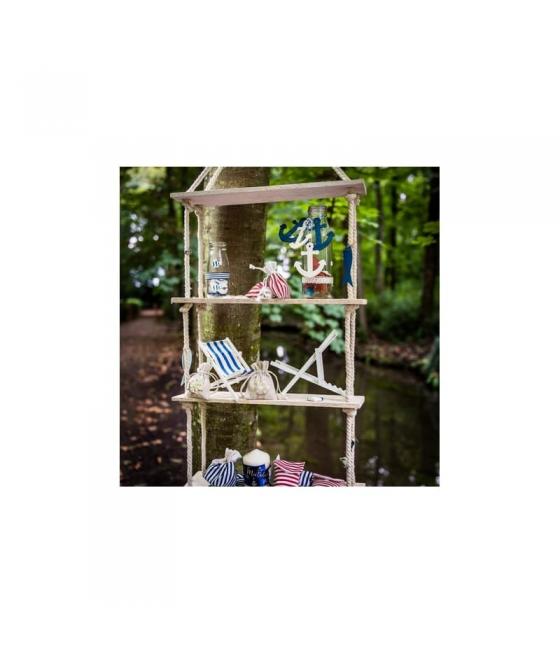 4 pochons en lin beige