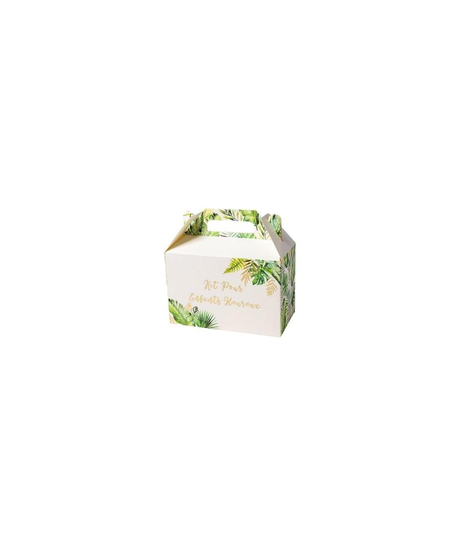 boites enfants heureux tropical