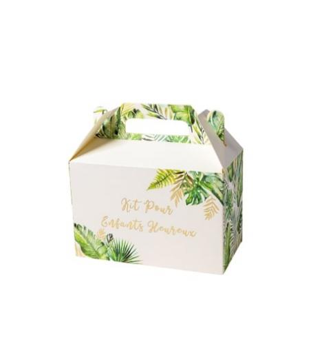 boites enfants heureux tropical