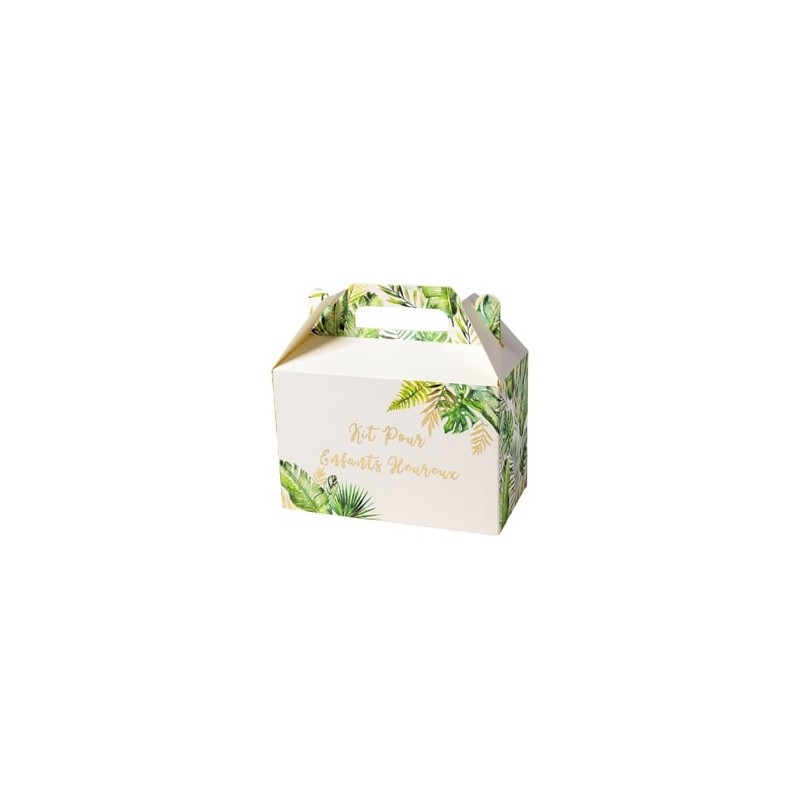 boites enfants heureux tropical