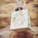 sacs goodies merci tropical papier