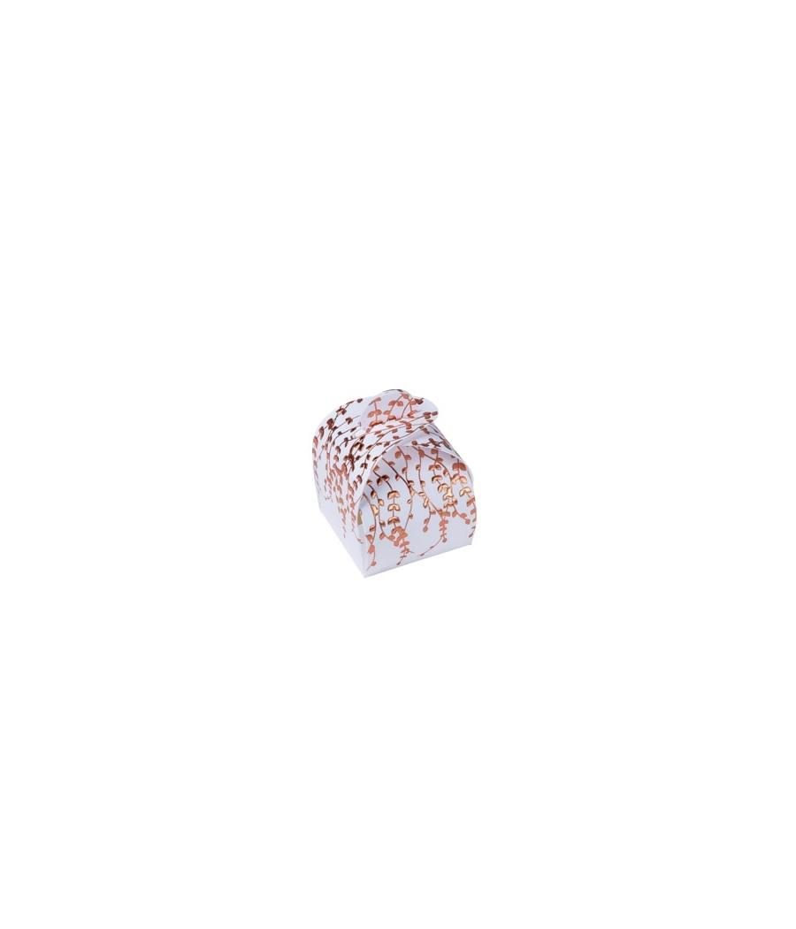 contenants vegetal embosse rose