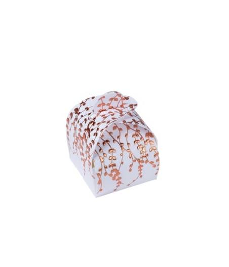 contenants vegetal embosse rose