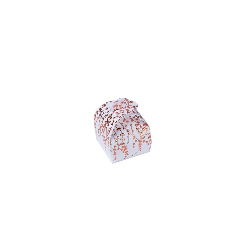 contenants vegetal embosse rose