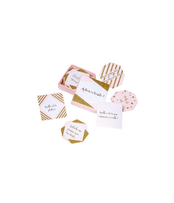 boite de jeu de 40 cartes action ou vérité