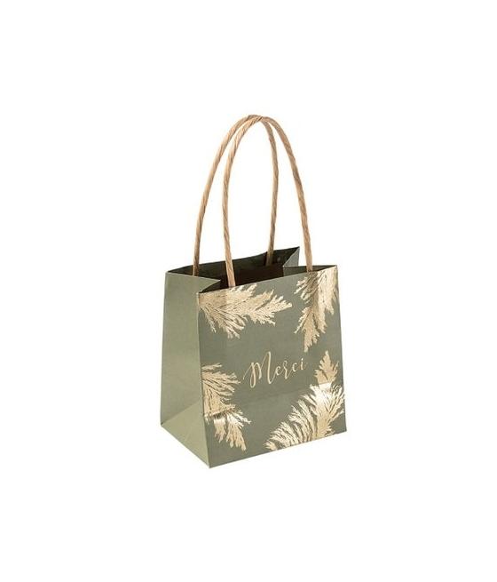 sachets merci pampa kaki et dorure