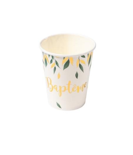 gobelets bapteme descente vegetal