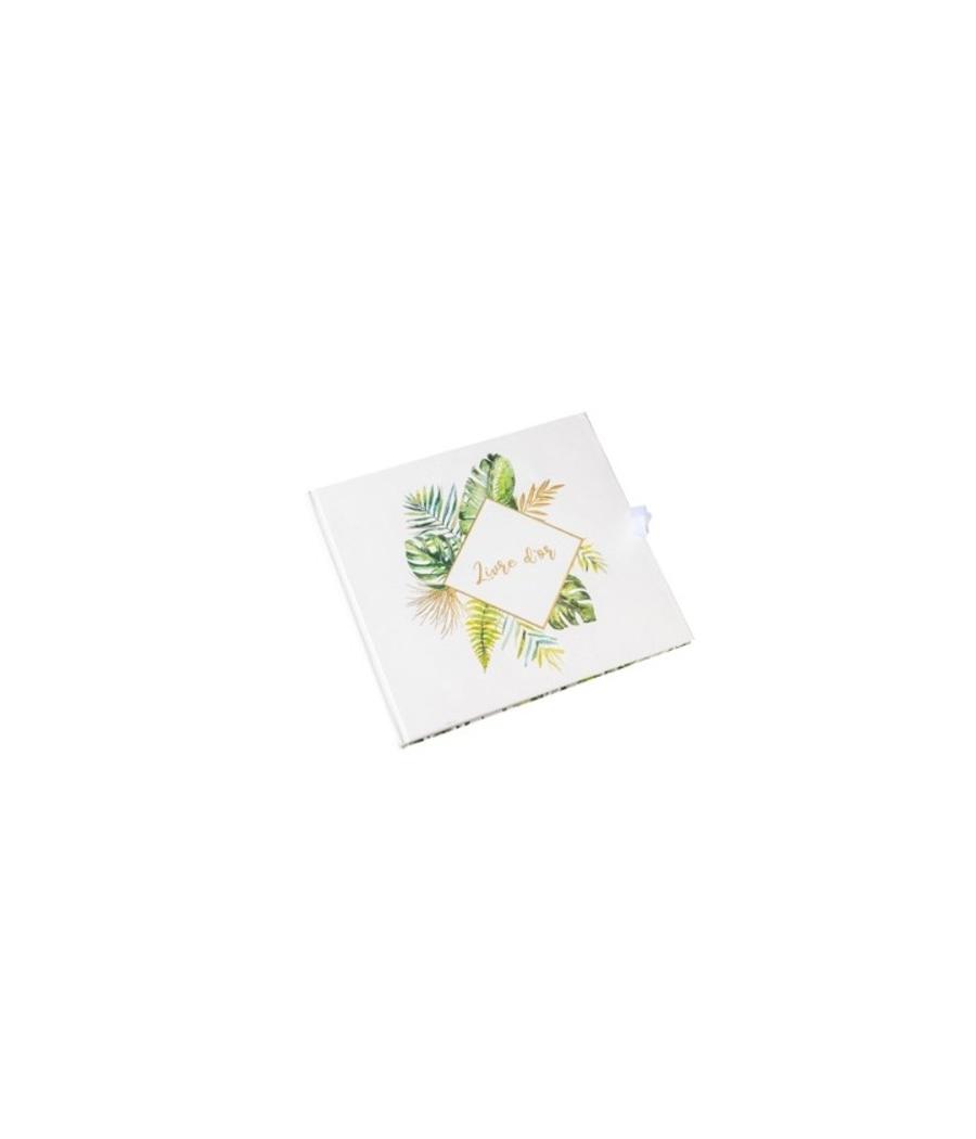 livre d'or tropical et dorure papier