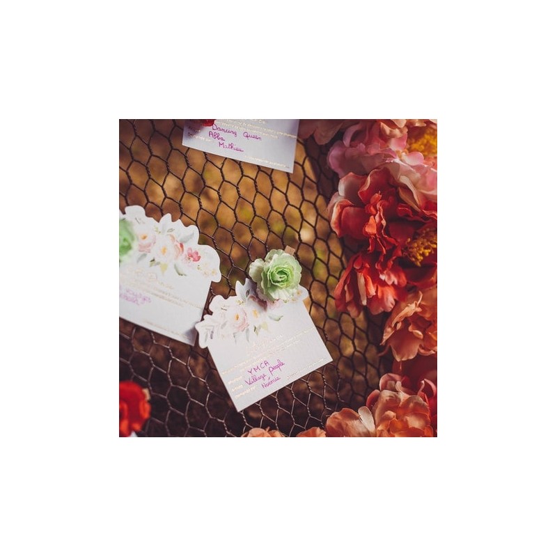 cartes aquarelle let's dance pap