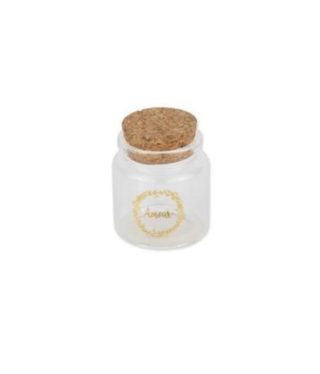fiole verre amour bouchon liege