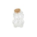 Contenant ourson en verre & bouchon