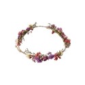 couronne de fleurs sechees degrade