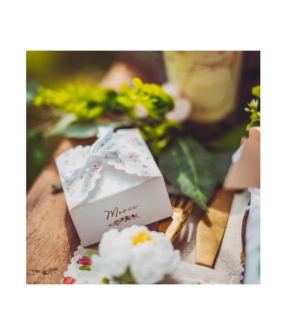 boites festonnees aquarelle merci