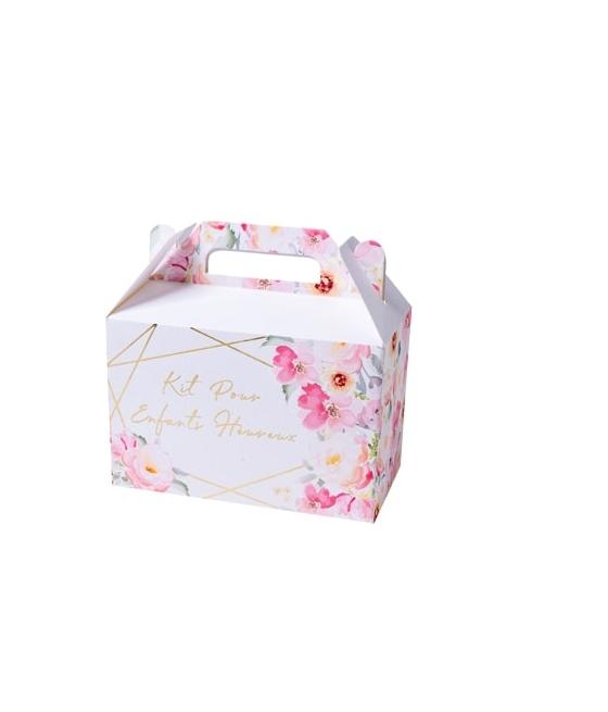 boites pour enfants heureux aquarelle