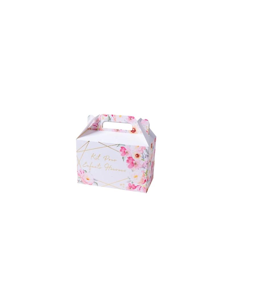 boites pour enfants heureux aquarelle
