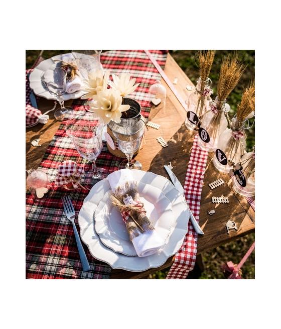 vichy lin rouge et blanc