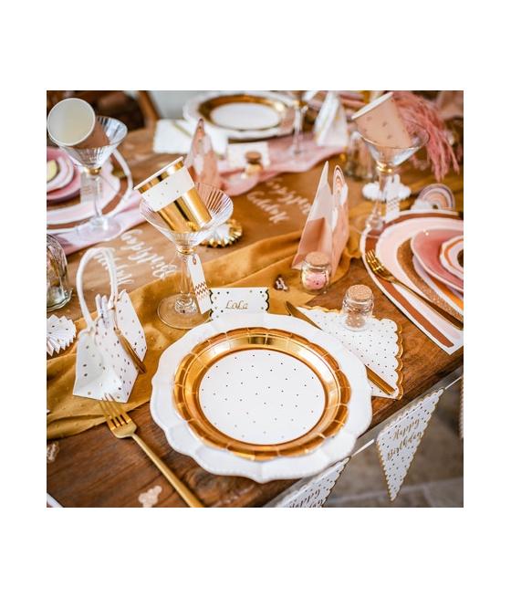 Fiole en verre avec petites étoiles