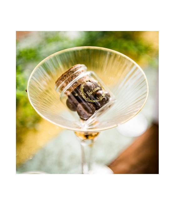 fiole verre "bebe d'amour"