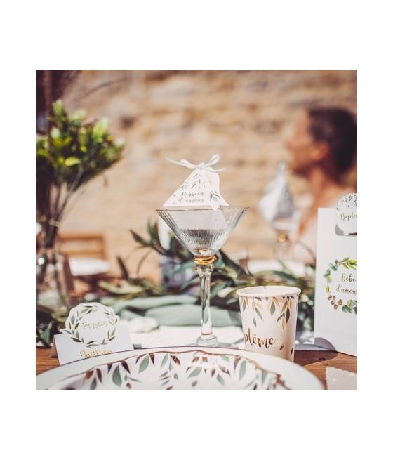 gobelets bapteme descente vegetal