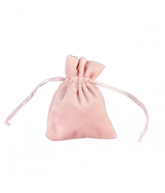 4 sachets en velours Rose