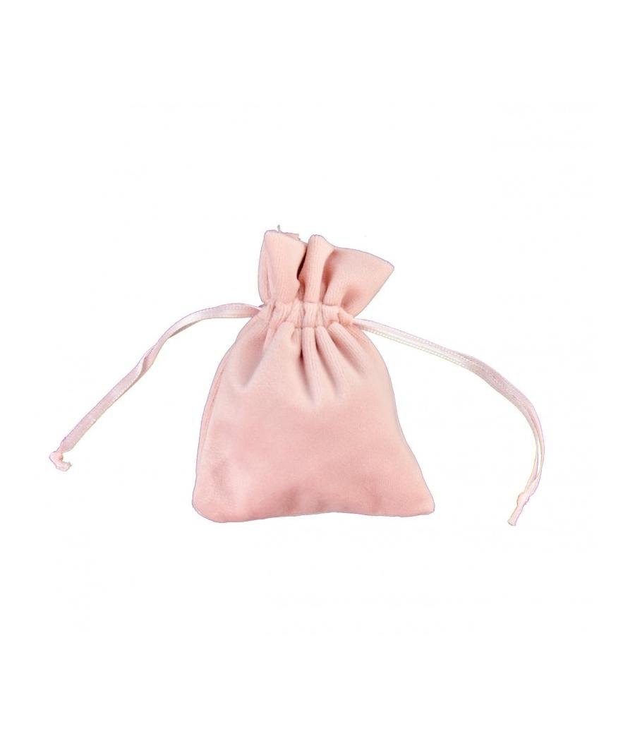 4 sachets en velours Rose