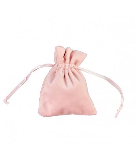 4 sachets en velours Rose