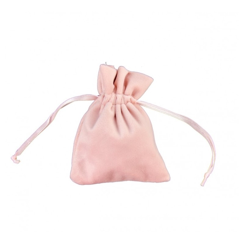 4 sachets en velours Rose