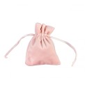 4 sachets en velours Rose