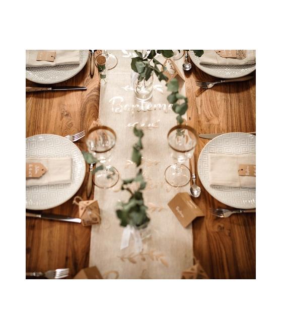 MARQUE PLACES BAPTEME KRAFT