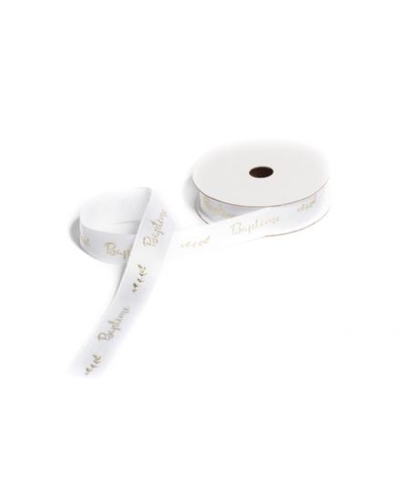 Ruban satin Baptême