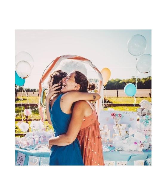 Ballon bulle transparent diamètre 40 cm