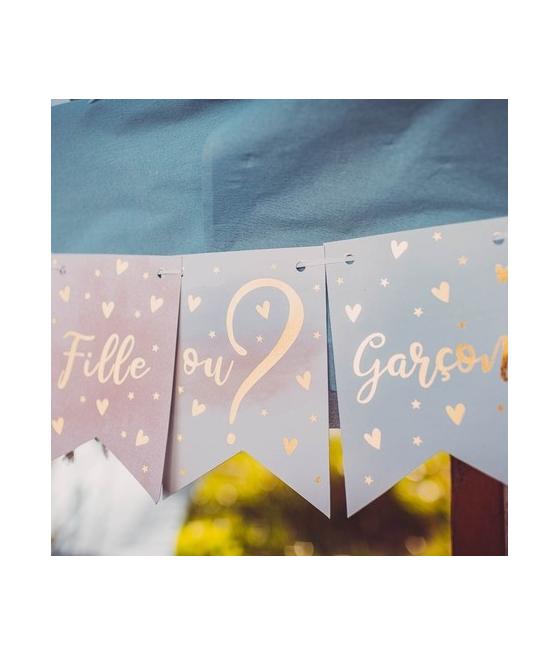 Guirlande de 11 Fanions
Dimension : 13 x 18 cm