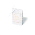 10 pochettes baby shower bleu