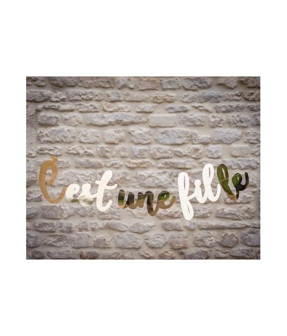 Guirlande C'est une fille