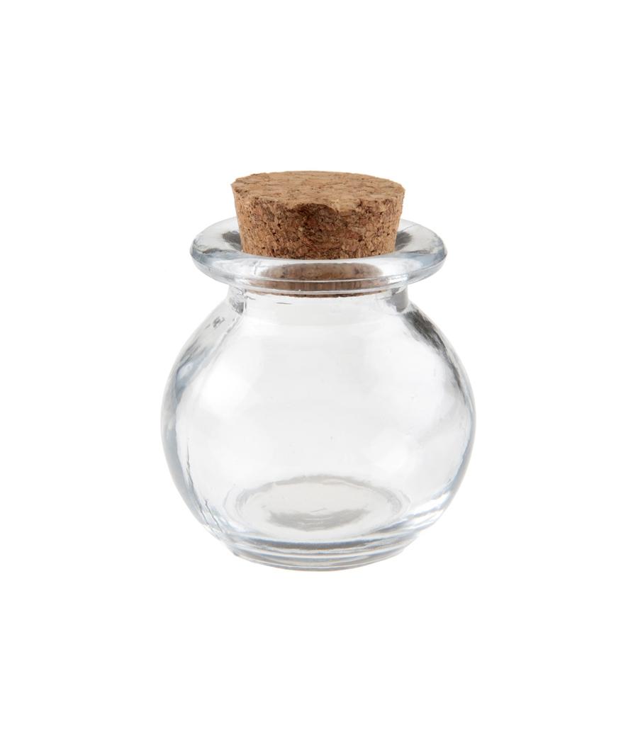 Pot rond en verre