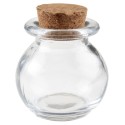 Pot rond en verre