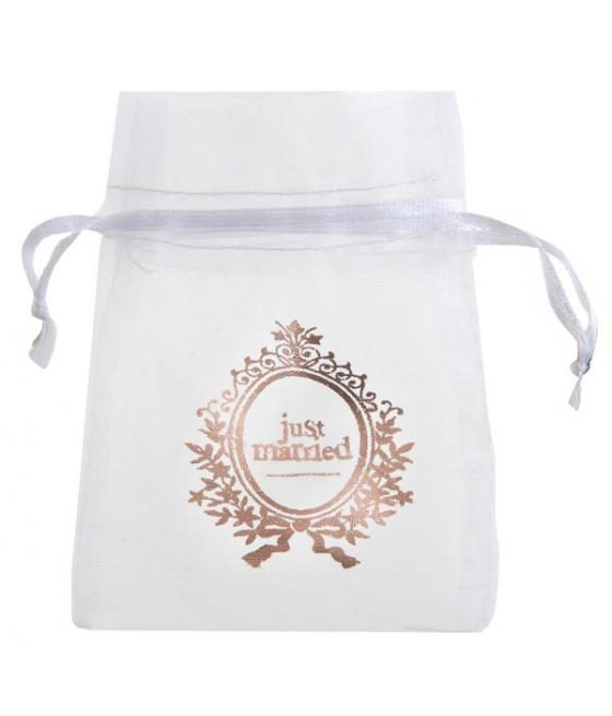 10 Sachets Just Married Rose Gold